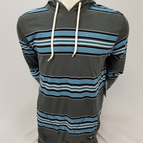 Billabong Other - Billabong All Day Iron Gray Thin Surfer Hoodie